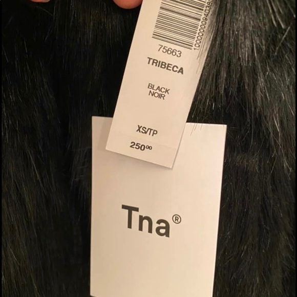 BNWT Aritzia Tribeca Faux fur coat - Picture 2 of 4
